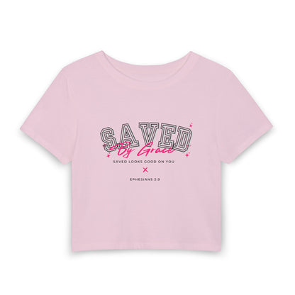 Saved by Grace Christian Baby Tee