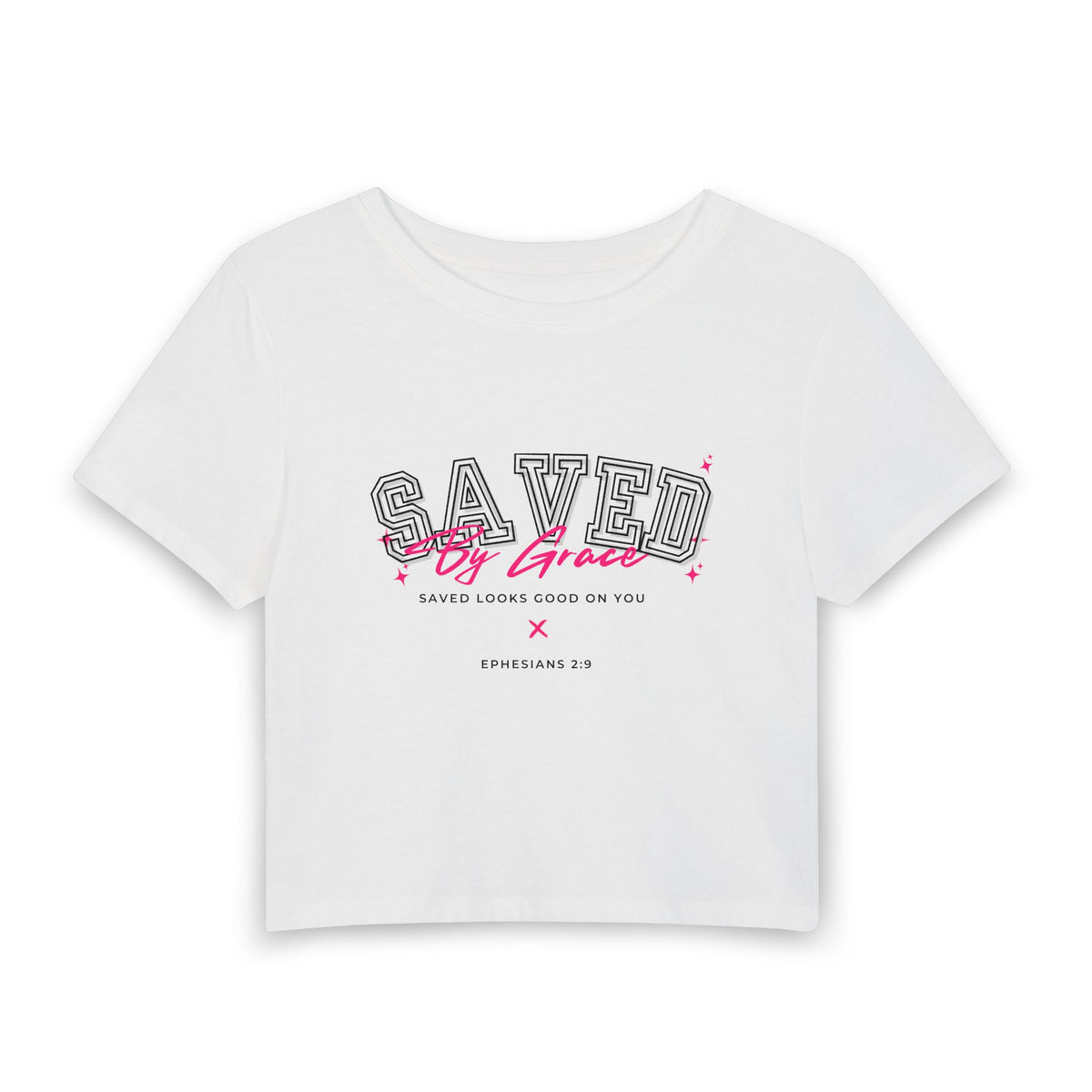 Saved by Grace Christian Baby Tee